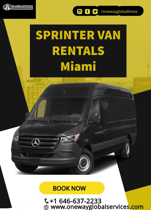  Begin On a Wonderful Voyage with Sprinter Van Rentals in Miami