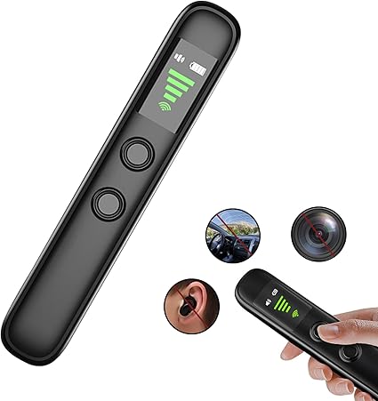  Hidden Camera Detectors, Portable Anti Spy Detector, Bug Detector with Screen