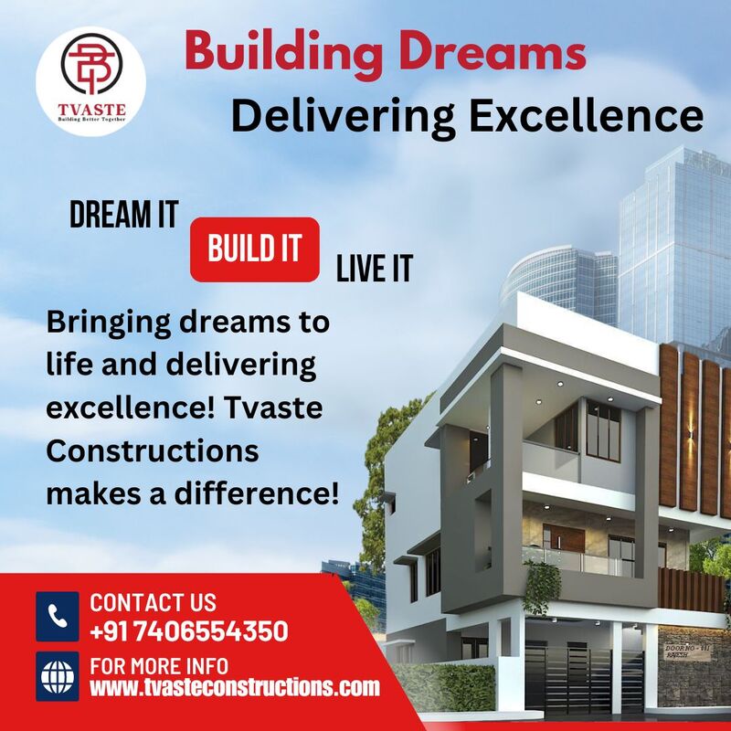  Best Construction Company in North Bangalore | Tvaste constructions