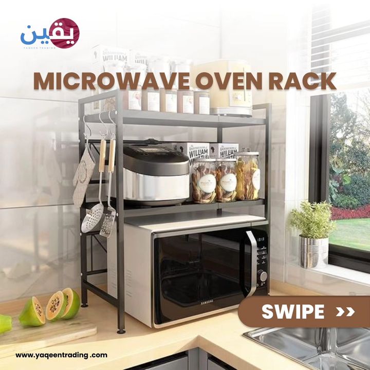  Buy Microwave Oven Rack Kitchen Storage from Yaqeentrading