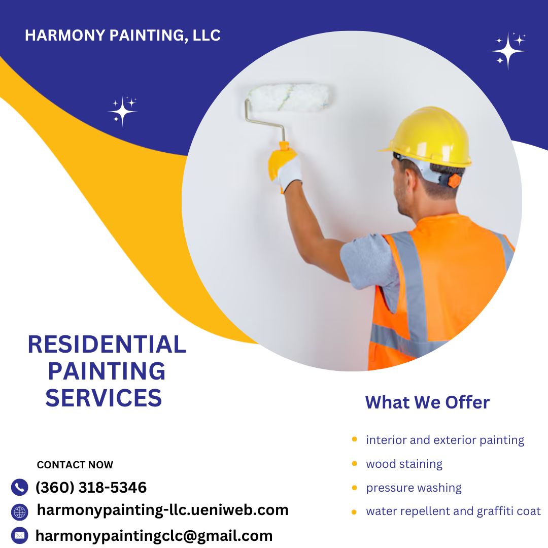  Best Residential Painting Services Maple Falls | Harmony Painting LLC