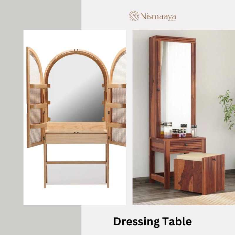  Shop Stylish Dressing Tables with Mirror and Storage at Nismaaya Decor