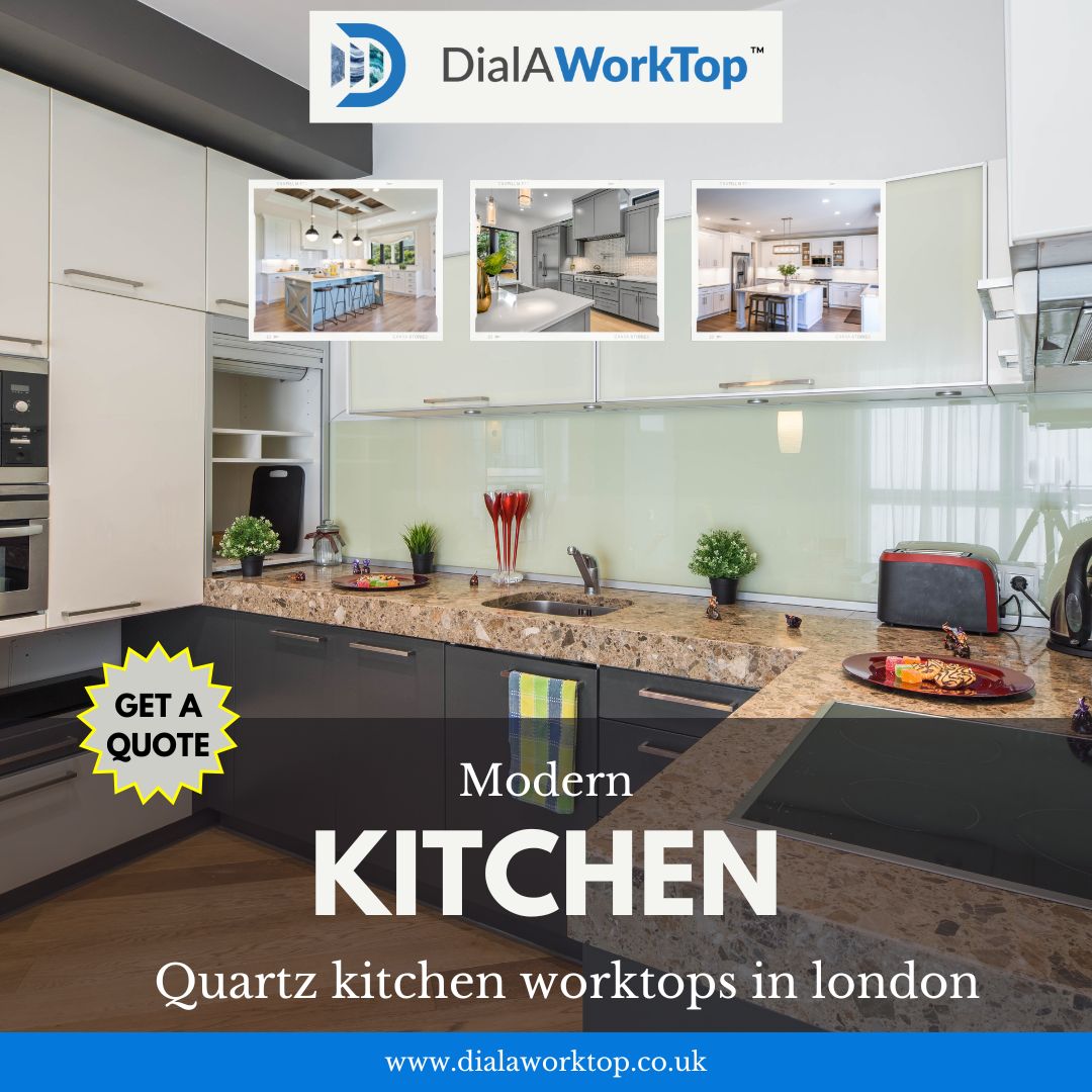  Quartz kitchen worktops in London - DialAWorkTop