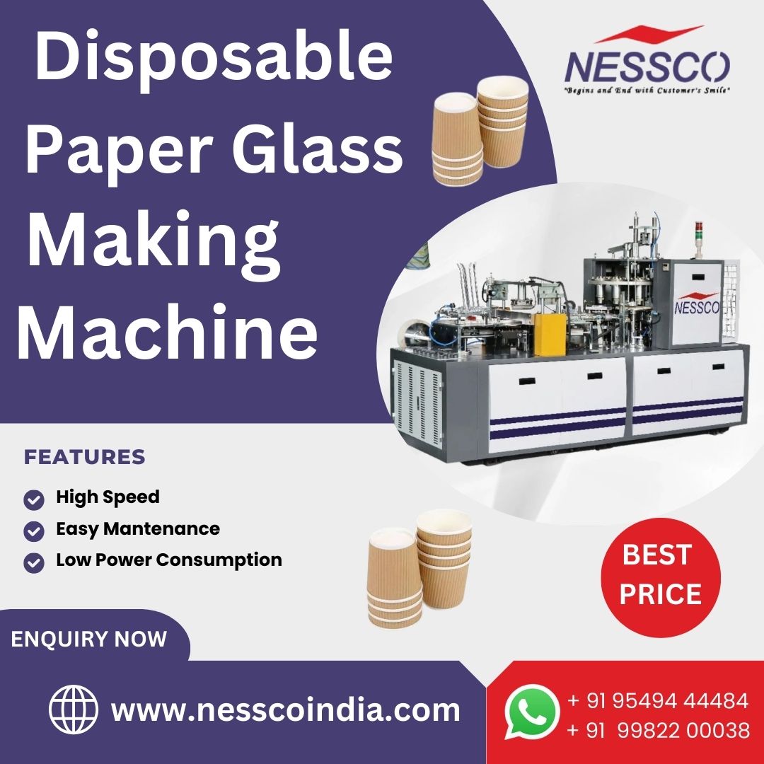  Innovative Paper Glass Making Machine