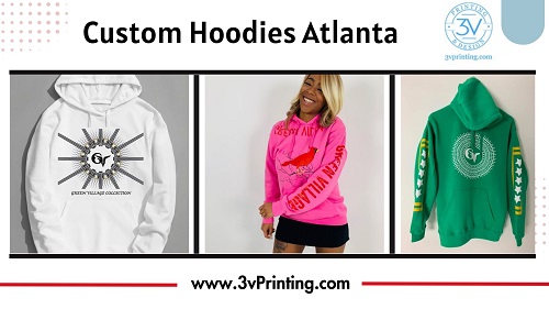  Discover Premium Custom Hoodies in Atlanta with 3v Printing