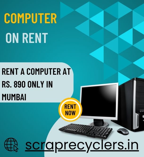  computer on rent at Rs. 890 only in mumbai