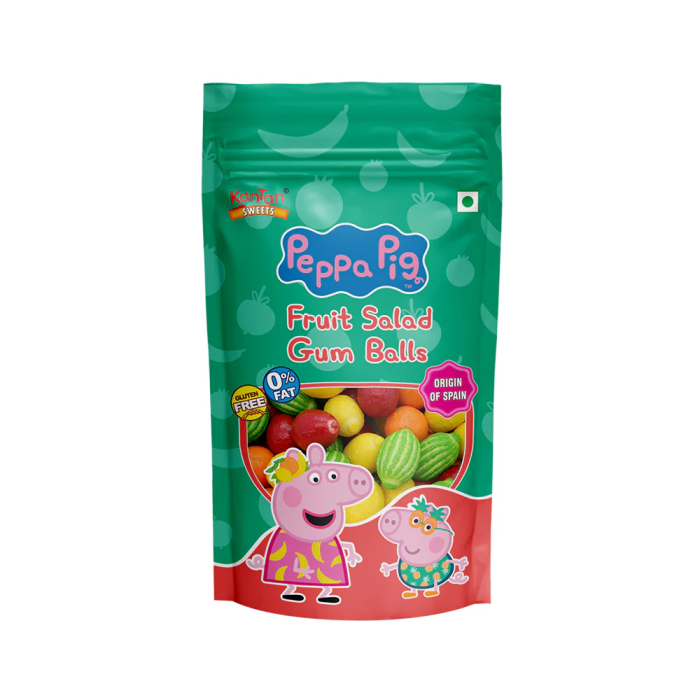  Buy Peppa Pig Fruit Salad Gum Balls online at Sweetons