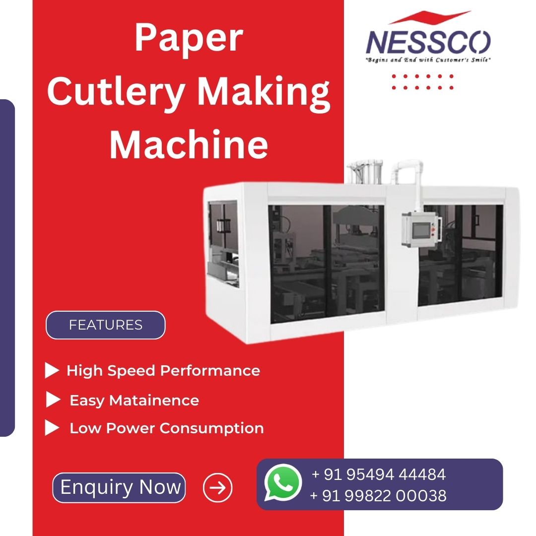  Buy Nessco High-Quality Paper Cutlery Machine