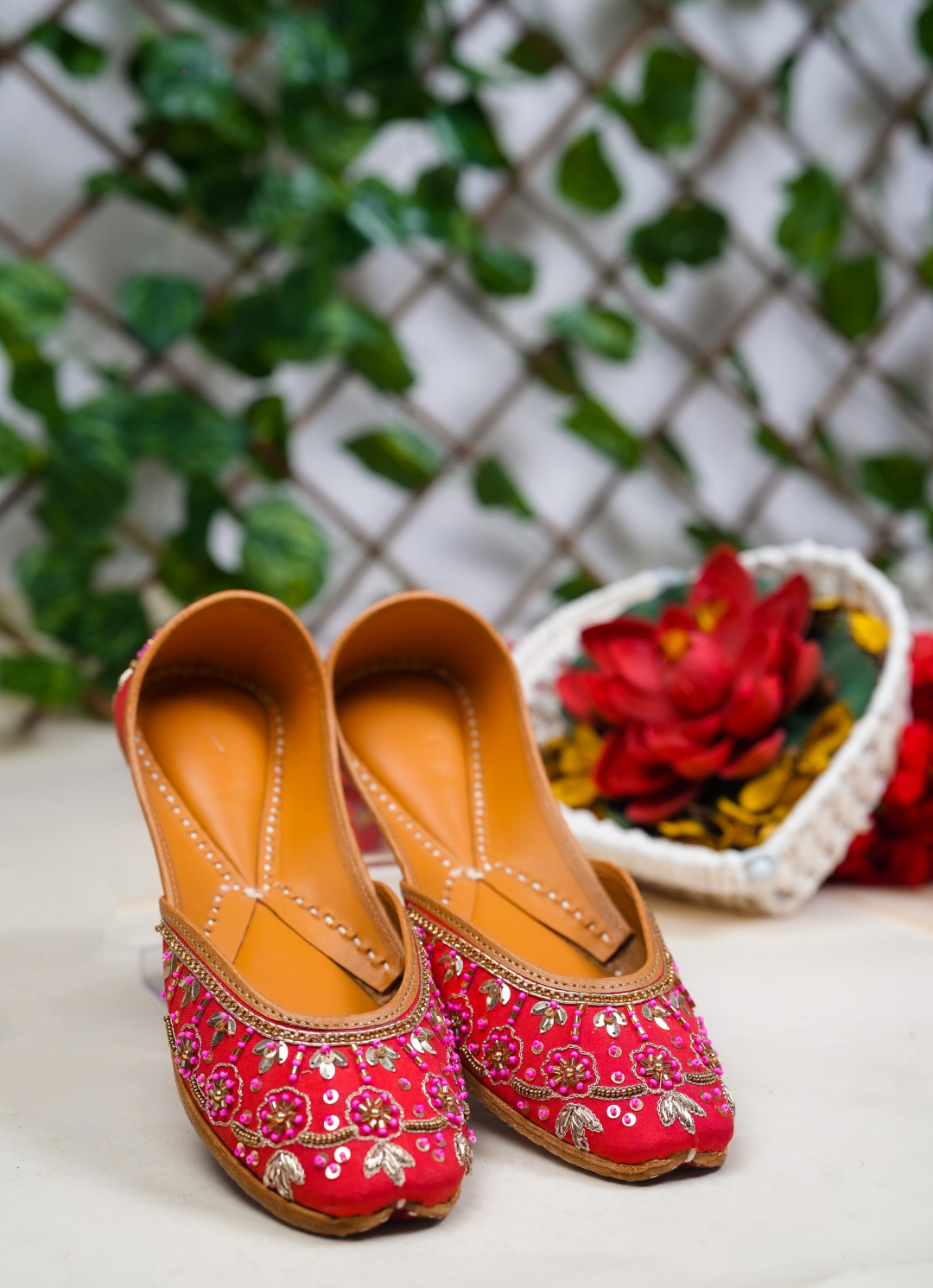  Step into Tradition: Bridal Juttis for Your Special Day