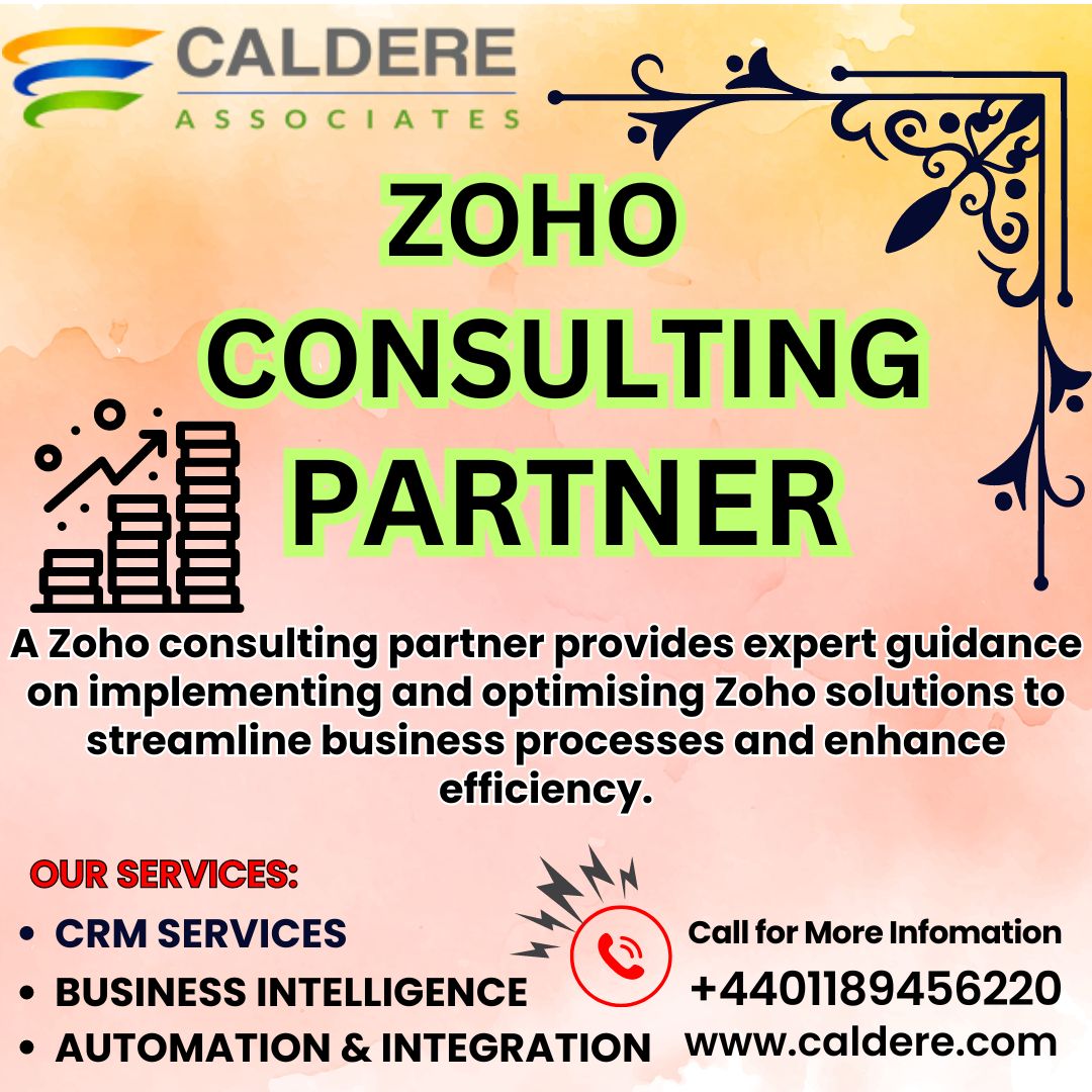  Caldere - Top Zoho Consulting Partner for Optimal Business Performance