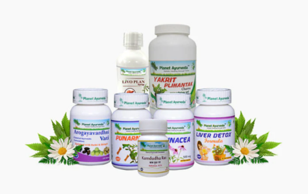  Ayurvedic Treatment For Hepatitis B - H-Liver Pack By Planet Ayurveda