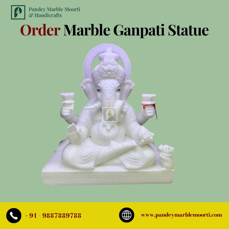  Order Marble Ganpati Statue