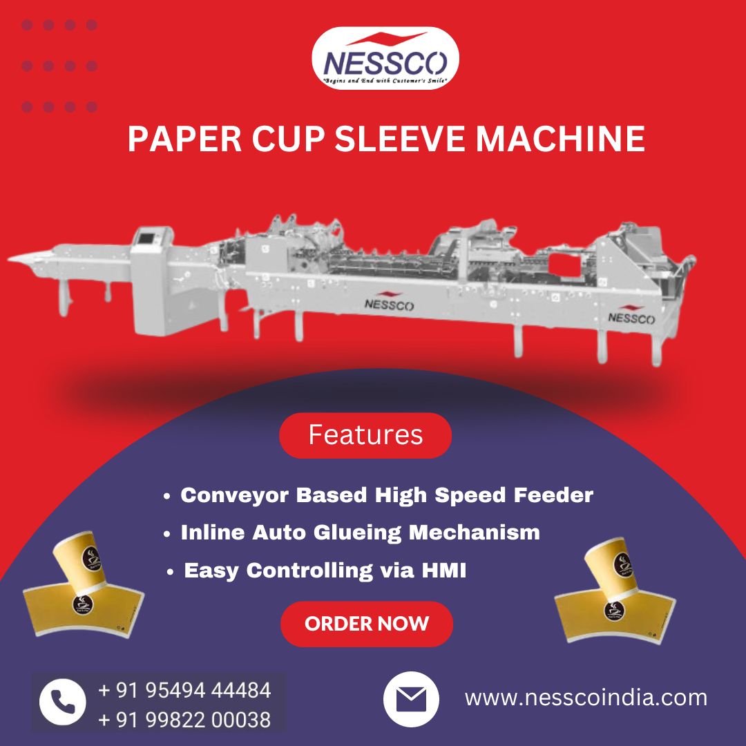  Automatic Paper Cup Sleeve  Machine