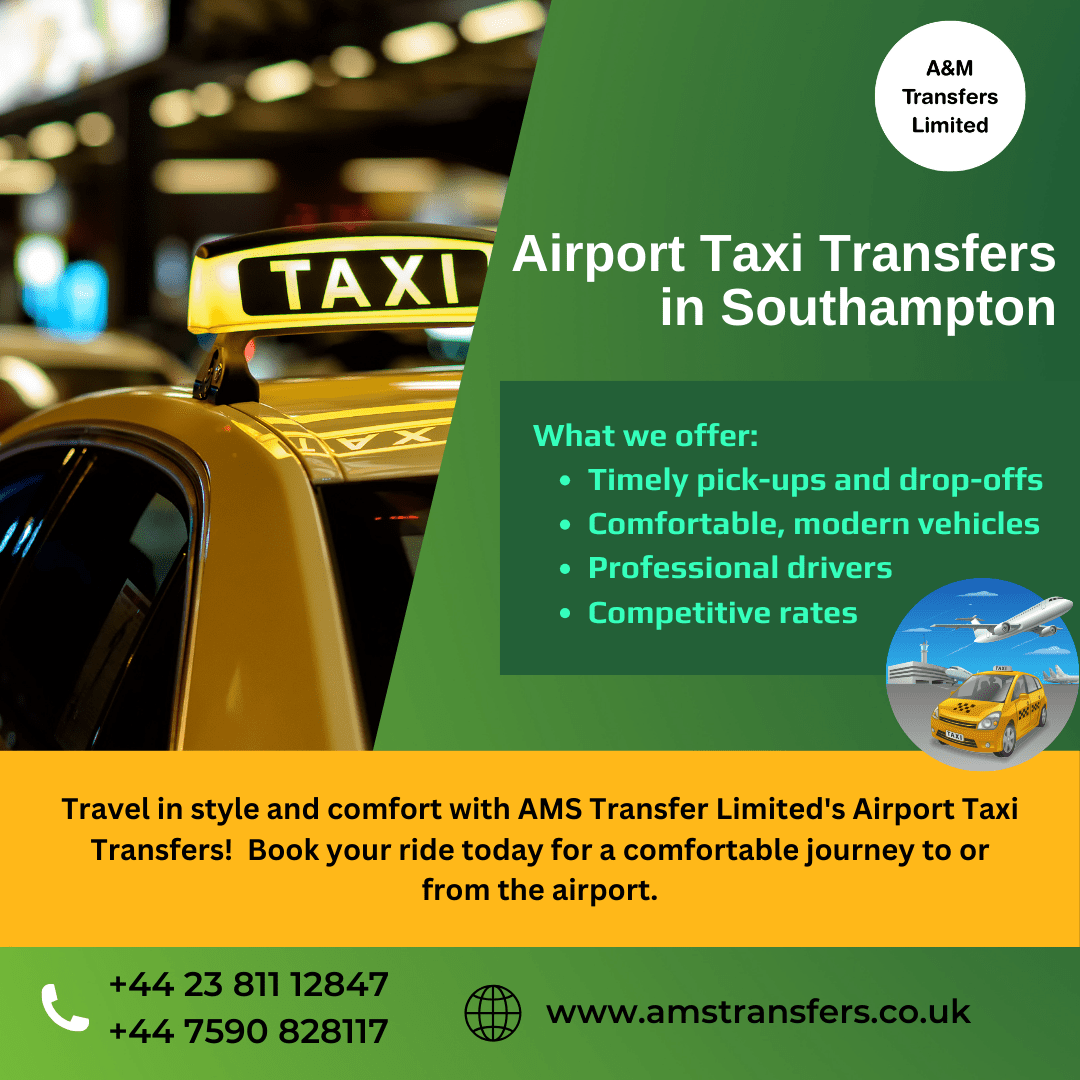  Airport Taxi Transfers in Southampton