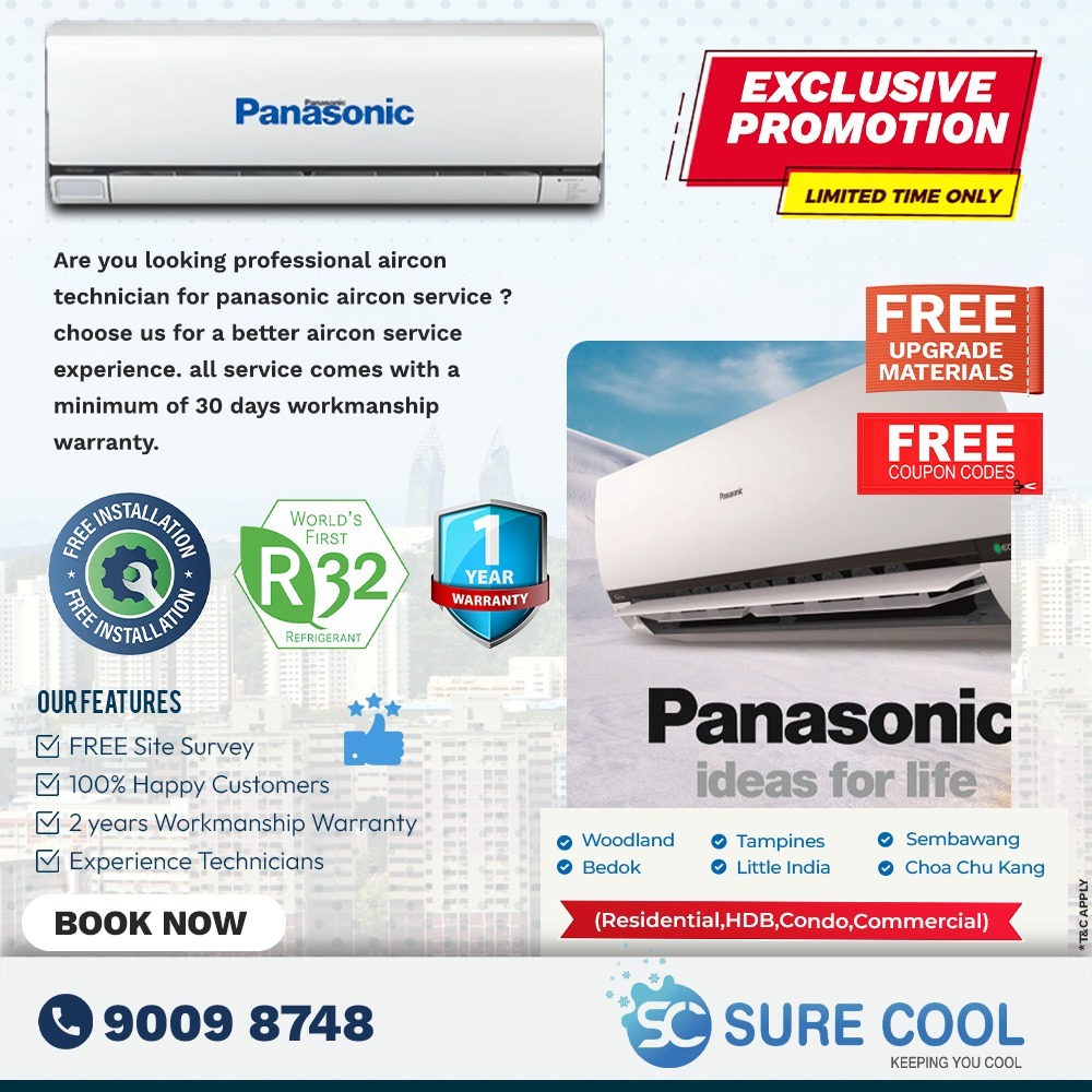  Panasonic Aircon Promotion