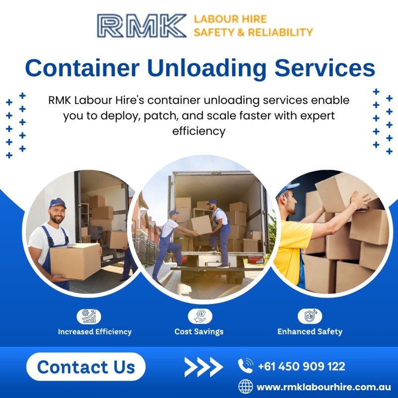  Container Unloading Services in Melbourne