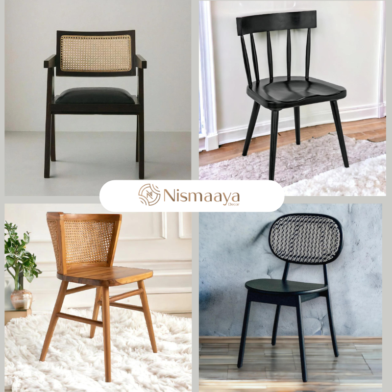  SHOP High-Quality Chairs for Sale Online Across India with Nismaaya Decor