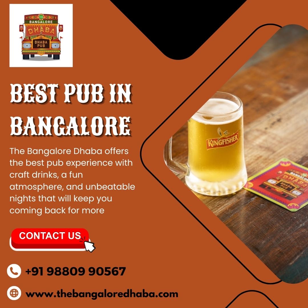  Best Pub in Bangalore | KA