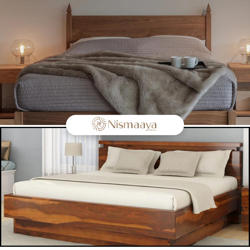  SHOP the Best Double Bed Designs Online at Affordable Prices from Nismaaya Decor