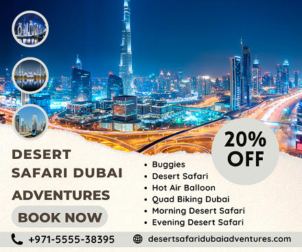  Desert Safari Dubai Adventures / +971-5555-38395