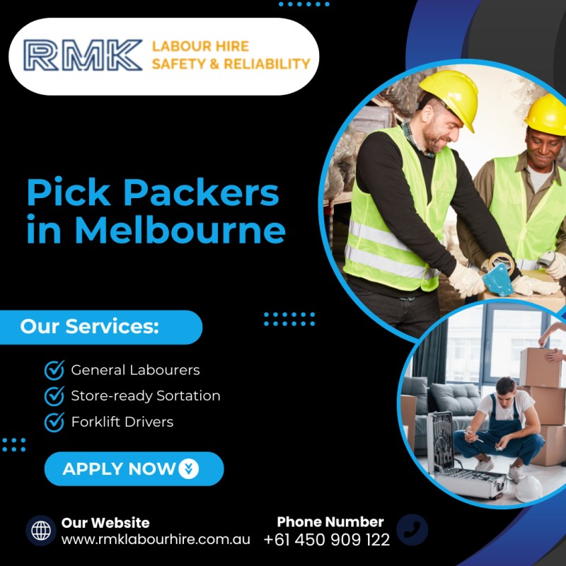  Pick Packers in Melbourne