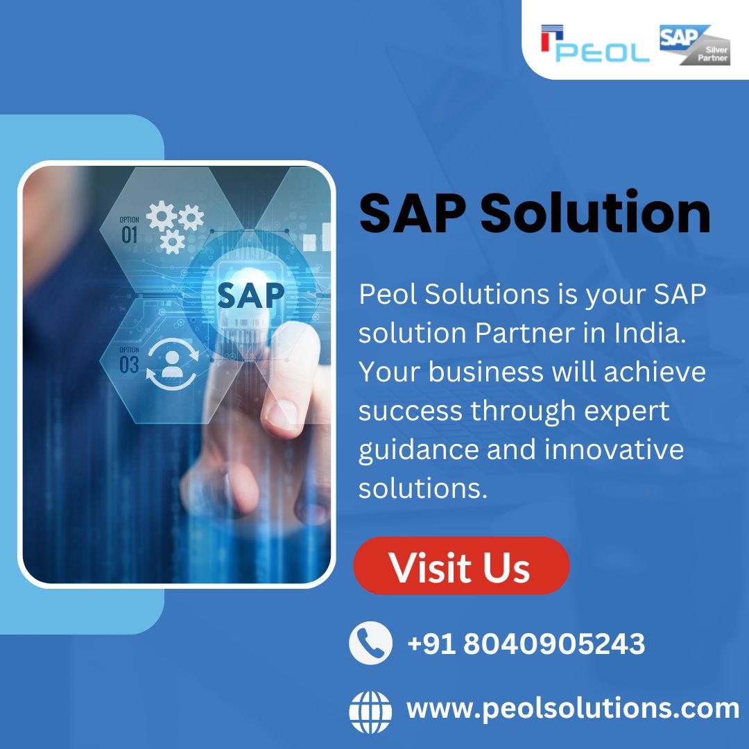  SAP Solution in Bangalore|SAP Solution in India