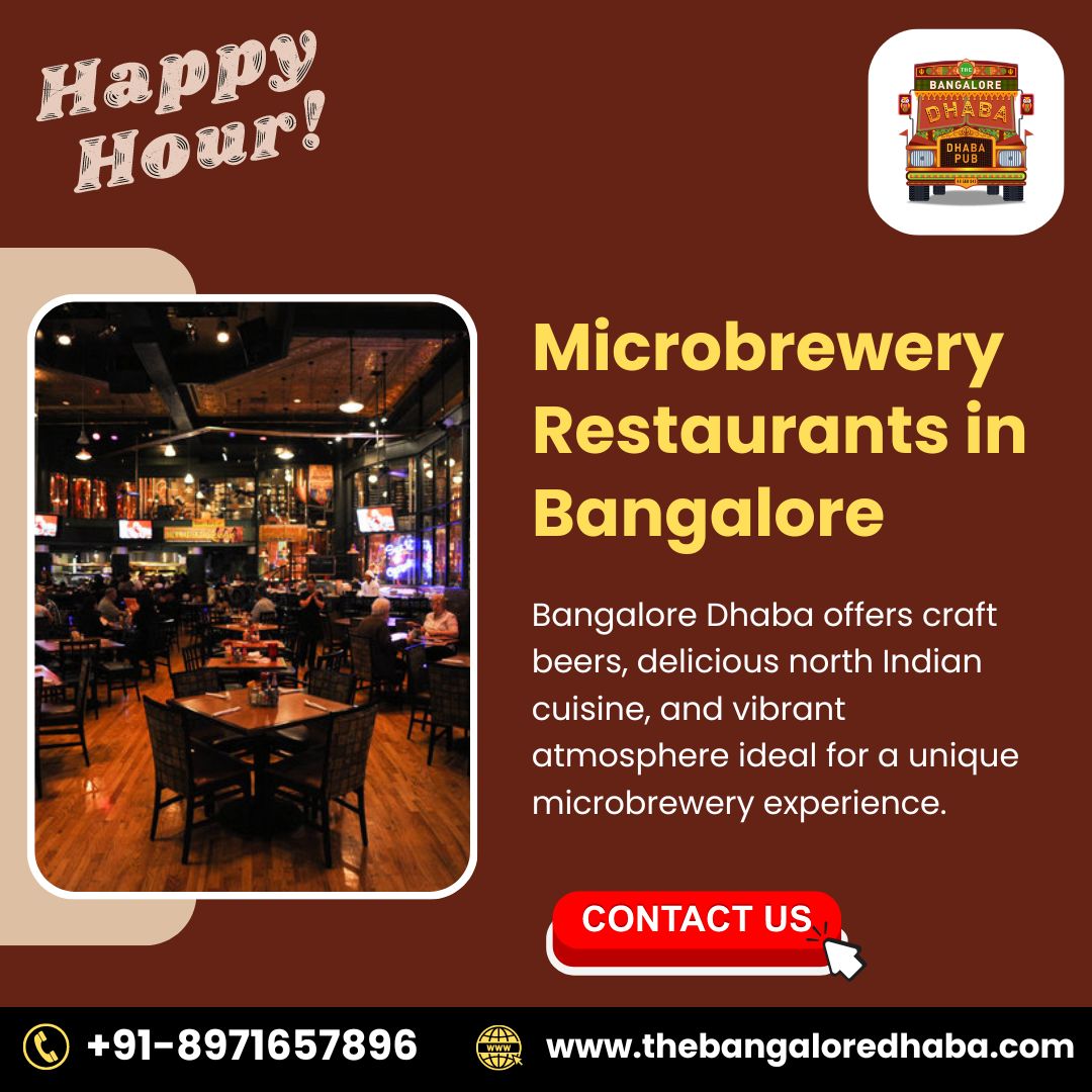  Microbrewery Restaurants in Bangalore| Karnataka