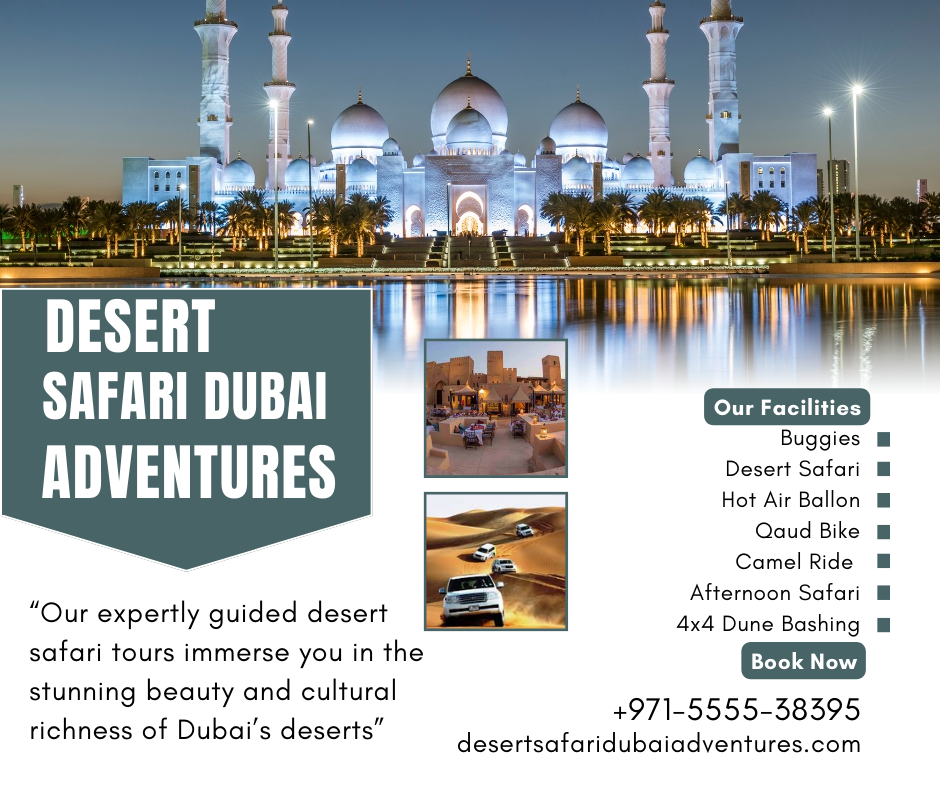  Private Desert Safari Dubai / +971-5555-38395