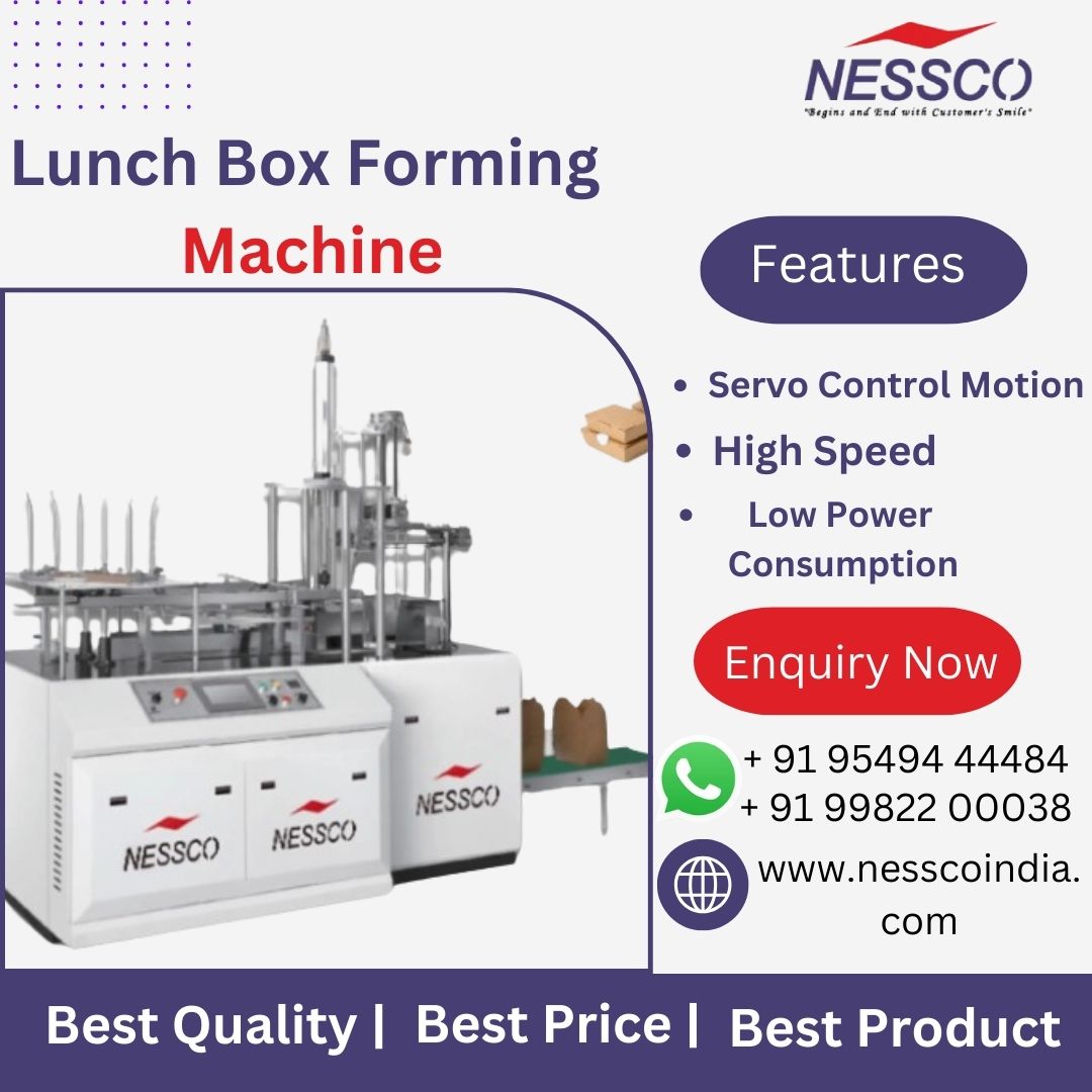  High-Performance Lunch Box Forming Machine