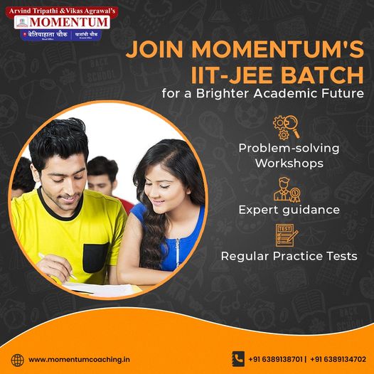  Momentum Coaching is the top coaching for the JEE Mains