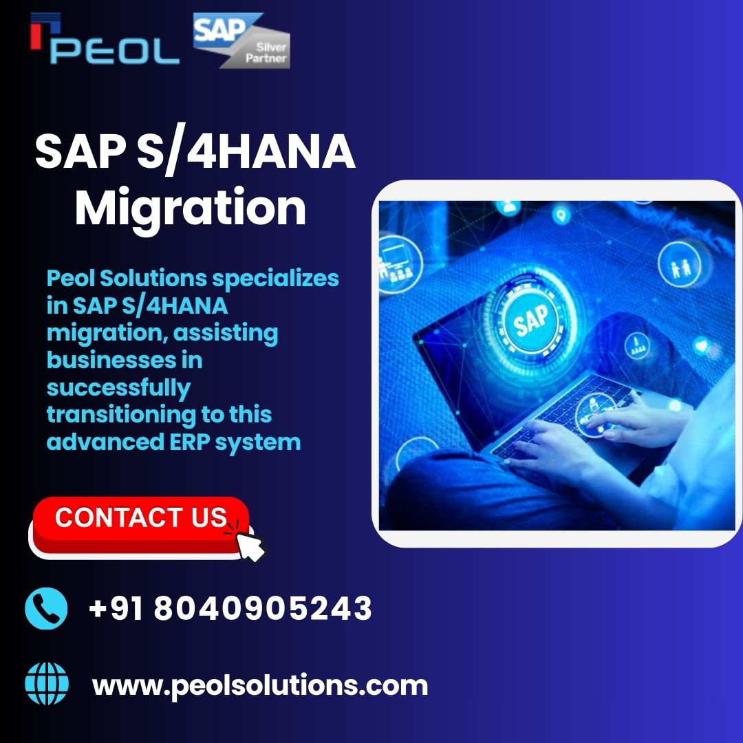  SAP S/4HANA Migration in Bangalore|SAP S/4HANA Migration in India