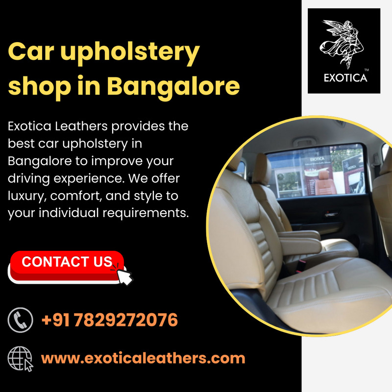  Car upholstery shop in Bangalore