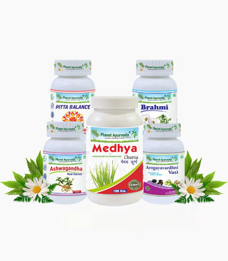  Ayurvedic Solution for Migraine Relief - Migraine Care Pack By Planet Ayurveda