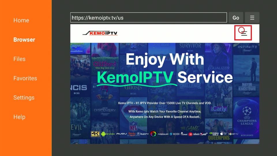  Kemo IPTV – Over 25,000 Live Channels for $12/Month