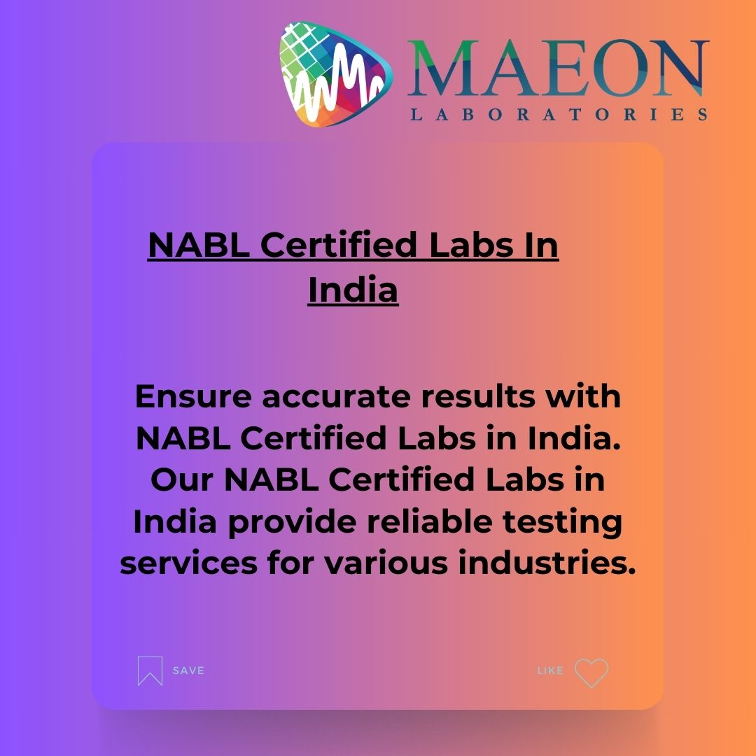  NABL Certified Labs In India