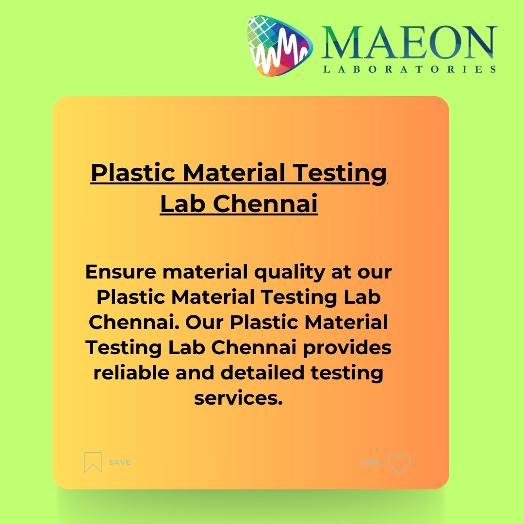  Plastic Material Testing Lab Chennai