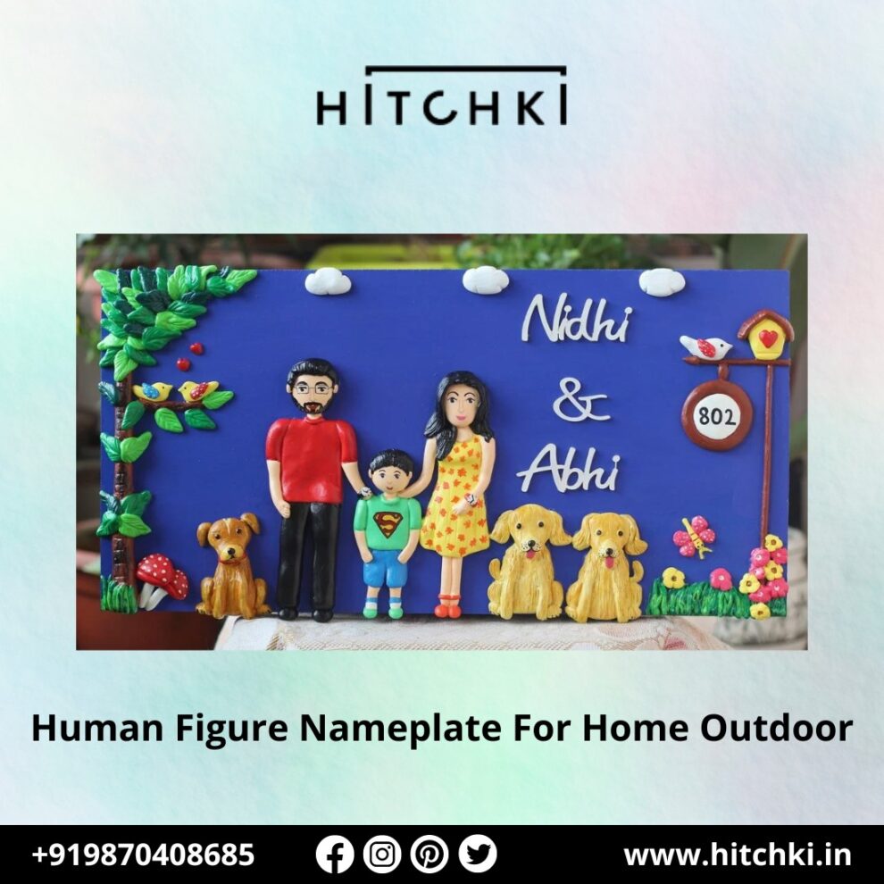  Buy Personalized Human Figure Nameplates at Affordable Prices