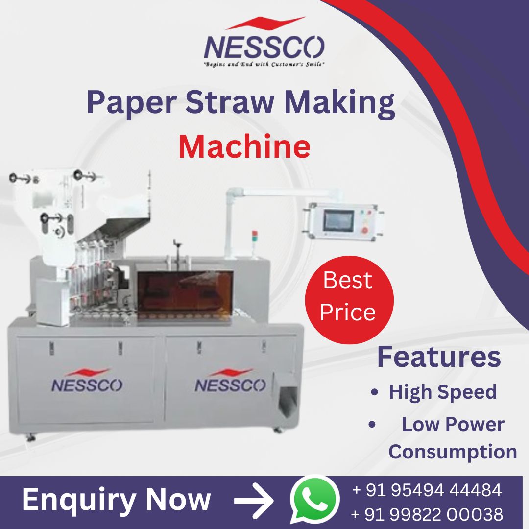  Best Quality Paper Straw Making Machines