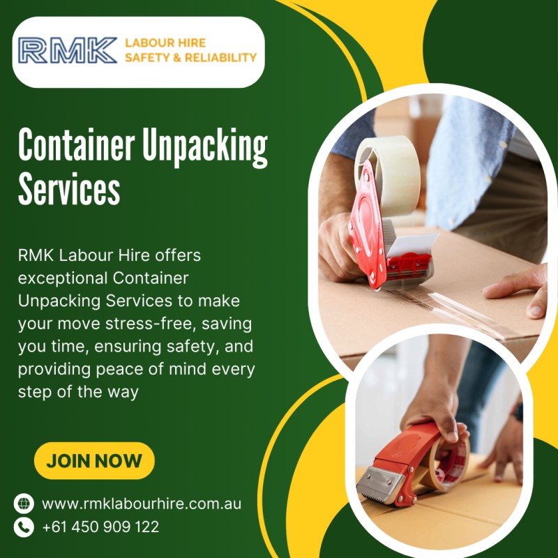  Container Unloading Services in Melbourne