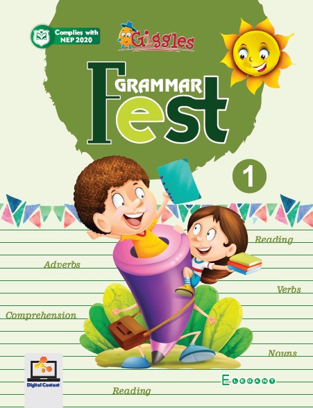  “Grammar Fest” English Grammar Books Series Class 1 to 8