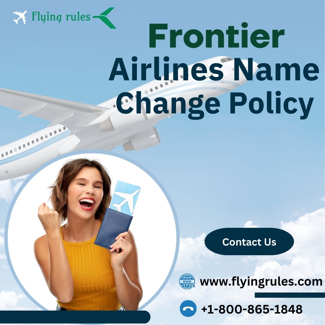  frontier airlines name change policy