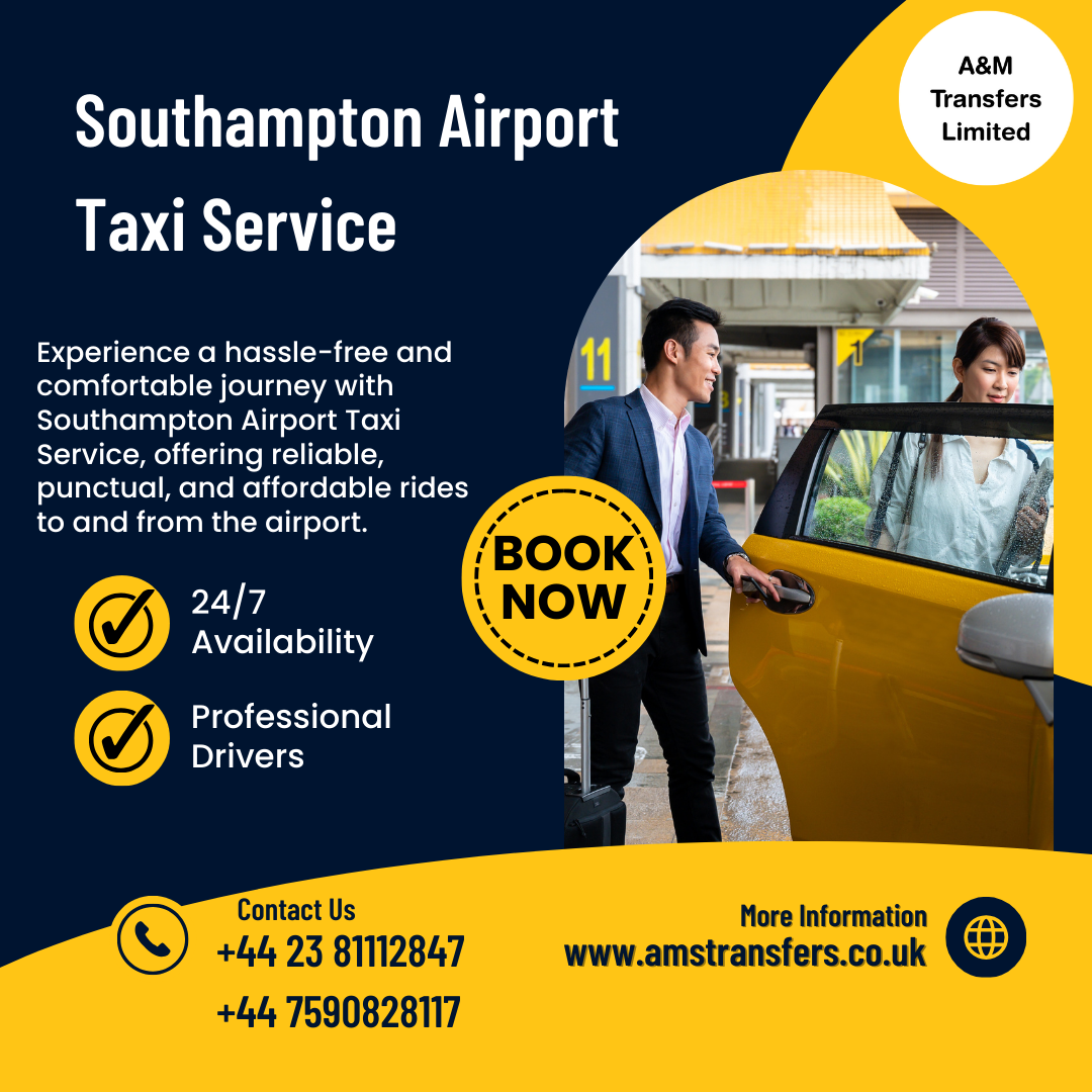  Southampton Airport Taxi Service