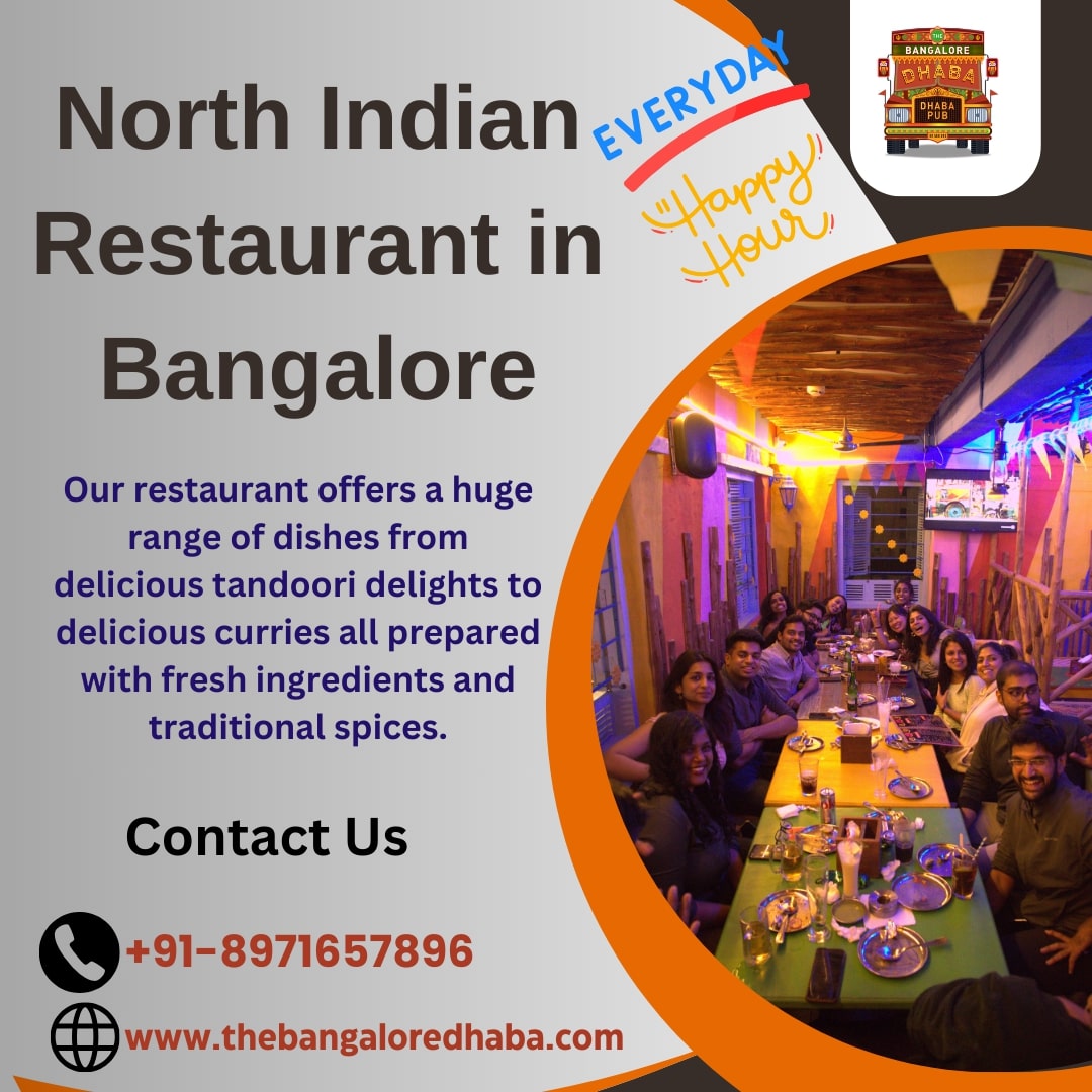  North Indian Restaurant in Bangalore