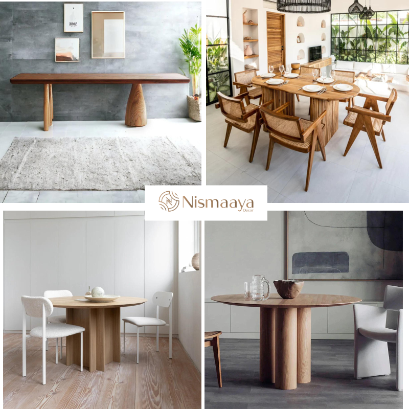  Shop Beautifully Crafted Dining Tables for Every Meal at Nismaaya Decor