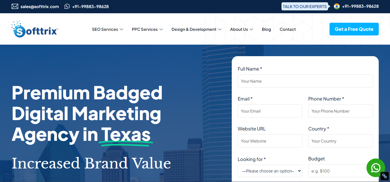  Expert Digital Marketing Services in Texas | Softtrix