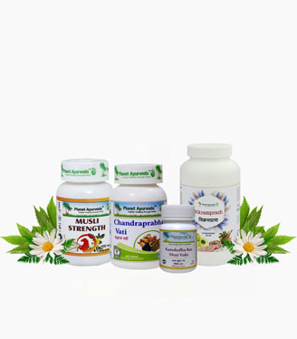  Herbal Remedies For Nightfall - Nightfall Care Pack By Planet Ayurveda