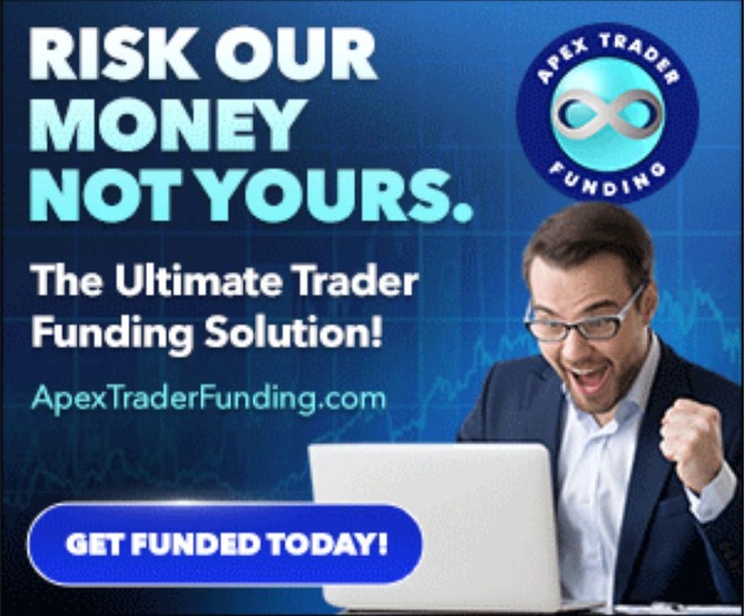  apextraderfunding.com 80-90% Off All Evaluations, 1-Day Pass