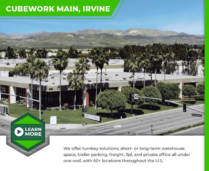  Trucking Terminals and Cross Dock at Cubework Irvine with No Hidden Fees