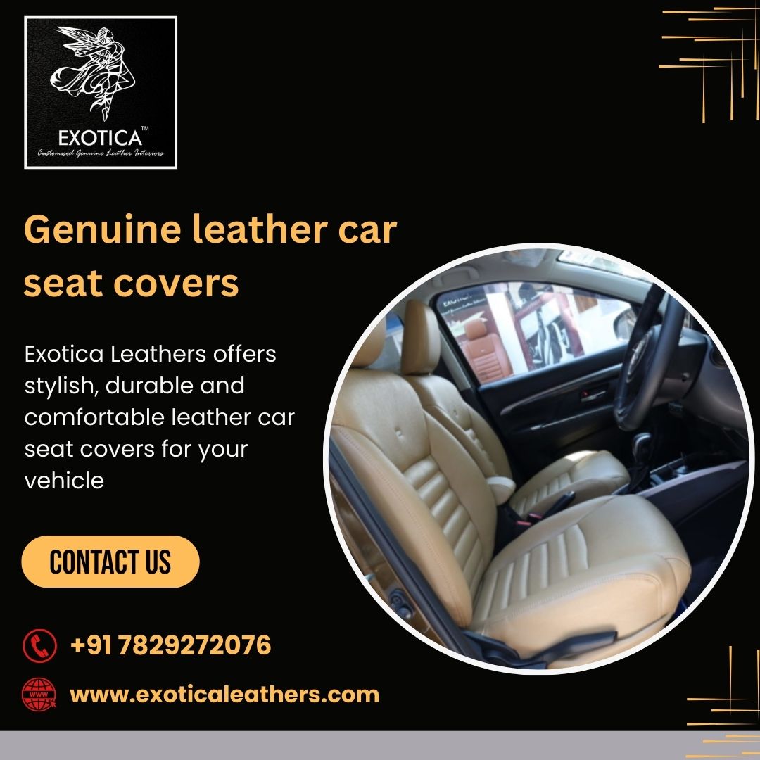  Genuine leather car seat covers