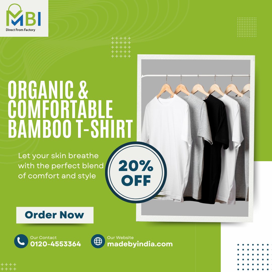  Bamboo T-Shirt – Eco-Friendly Comfort Redefined